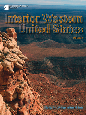 Cover of the book 'Interior Western United States' depicting a landscape view with rock formations.