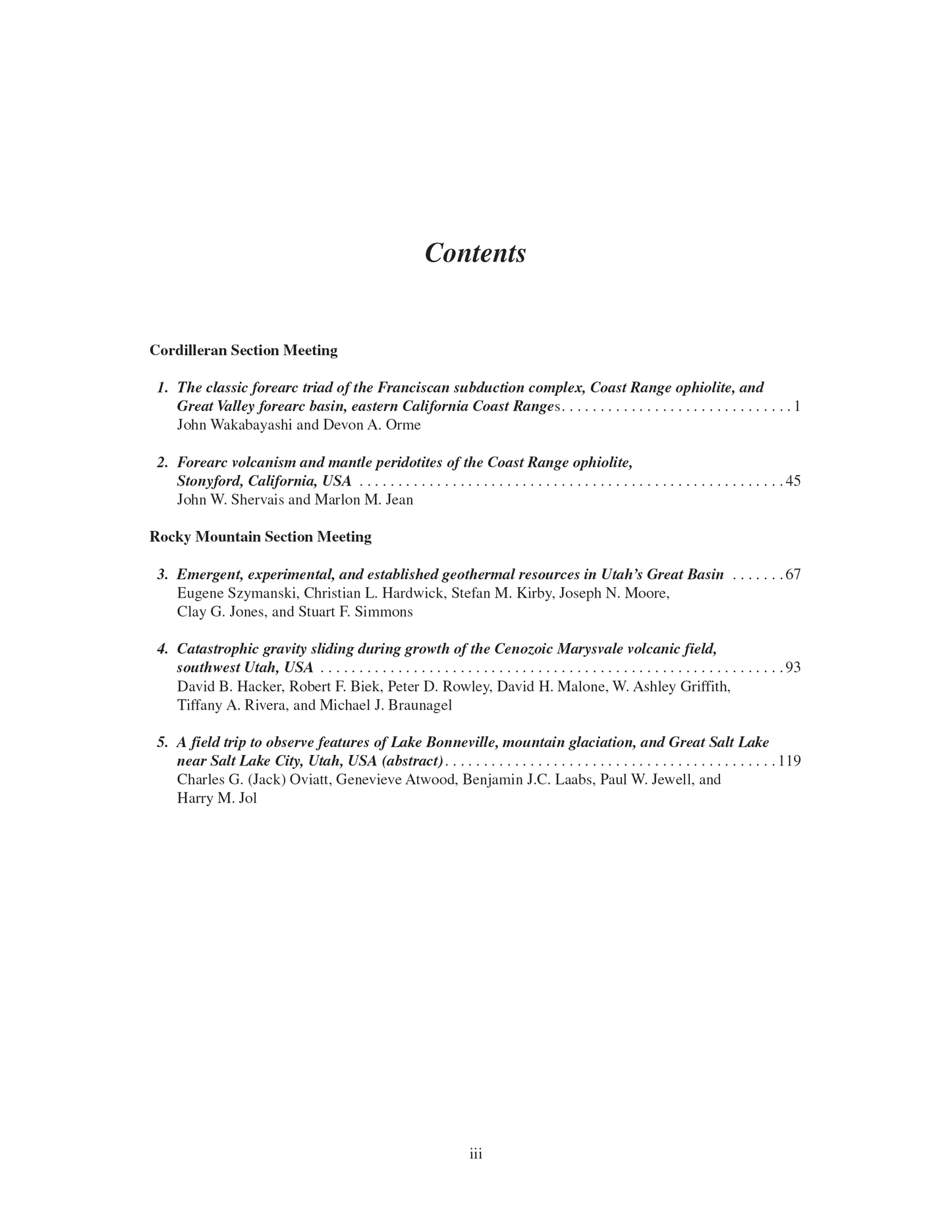 From the Late Mesozoic Forearc to the Quaternary Great Basin
