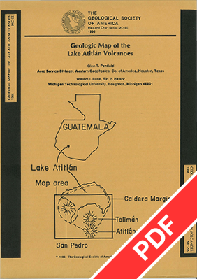 Geologic Map of the Lake Atitlán Volcanoes