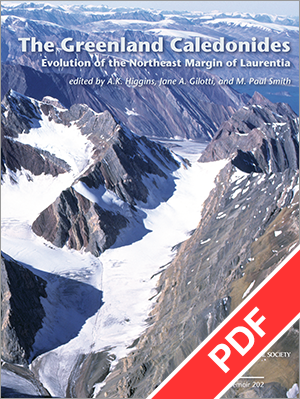 The Greenland Caledonides: Evolution of the Northeast Margin of Laurentia
