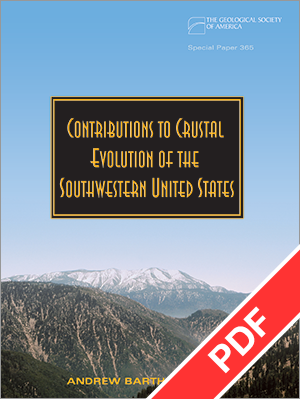 Contributions to Crustal Evolution of the Southwestern United States
