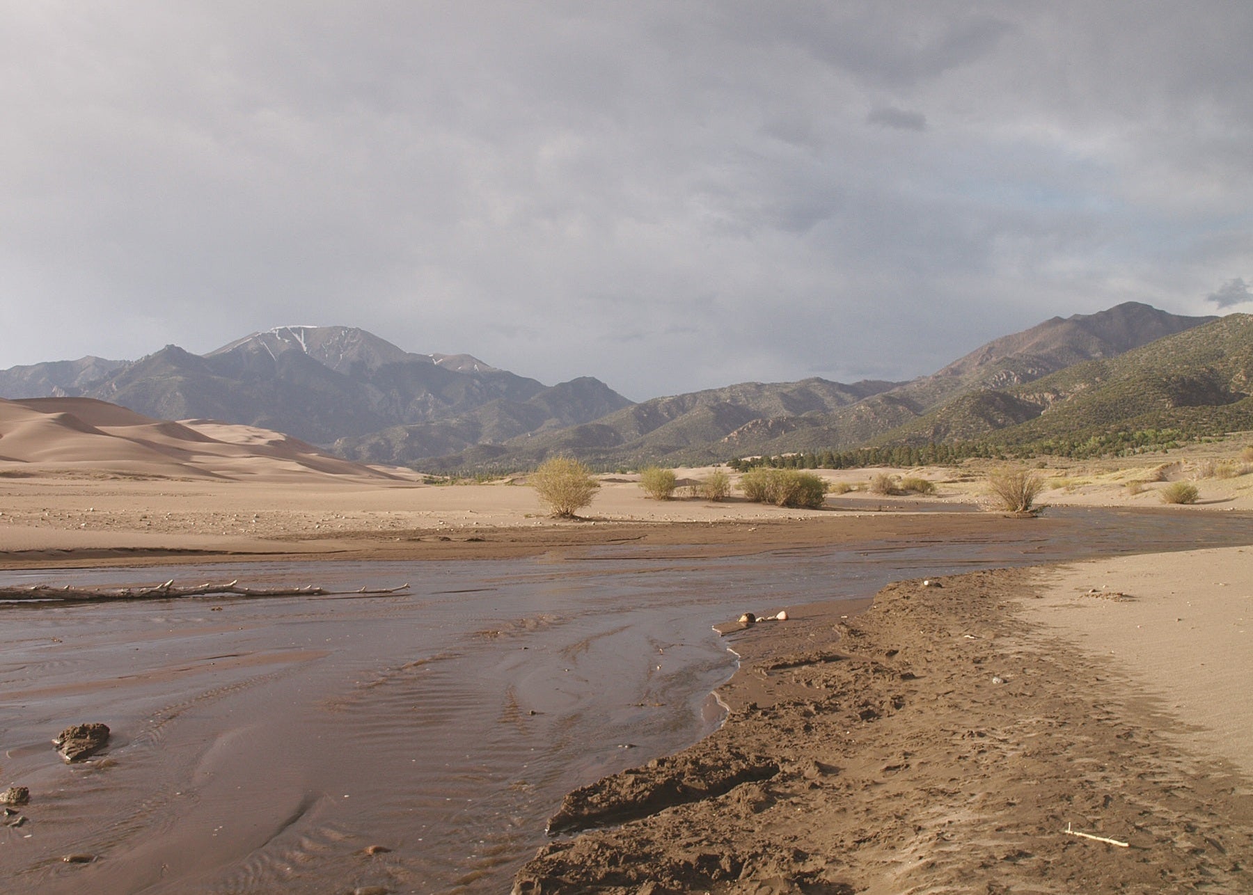Medano Creek at Sand Dunes National Park