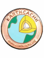 EarthCache Master Bronze Pin