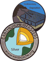 EarthCache Master Silver GeoCoin