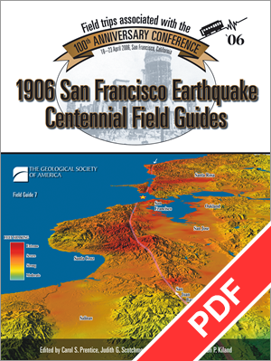 1906 San Francisco Earthquake Centennial Field Guides