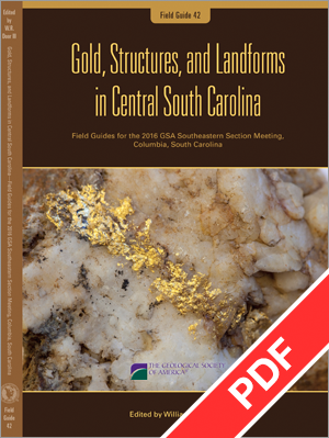 Gold, Structures, and Landforms in Central South Carolina