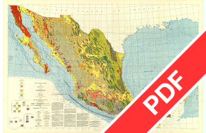 Tectonic Map of Mexico