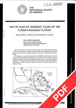 Surface Sediment Facies of the Florida-Bahamas Plateau