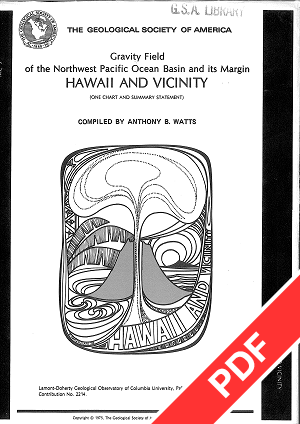 Gravity Field of Hawaii and Vicinity