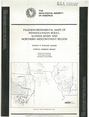 Paleoenvironmental maps of Pennsylvanian rocks, Illinois...