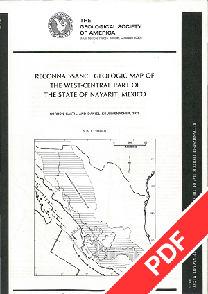 Reconnaissance geology of west-central Nayarit, Mexico