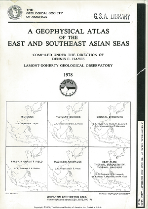 Geophysical atlas of east and Southeast Asian seas