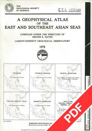 Geophysical atlas of east and Southeast Asian seas