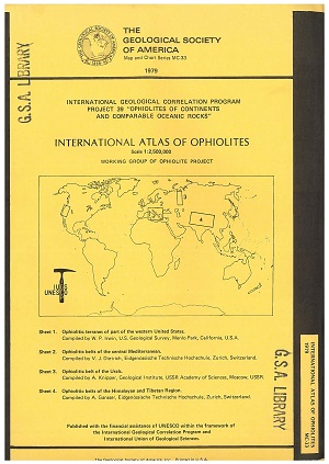 International Atlas of Ophiolites