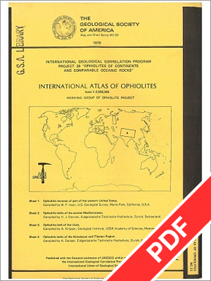 International Atlas of Ophiolites