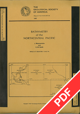 Bathymetry of the North Central Pacific