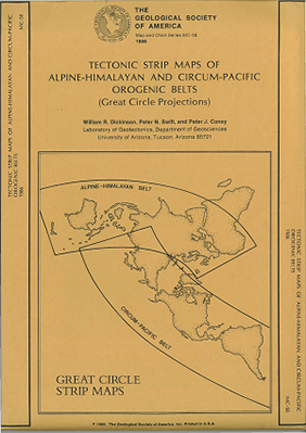 Tectonic Strip Maps of Alpine-Himalayan and Pacific Belts