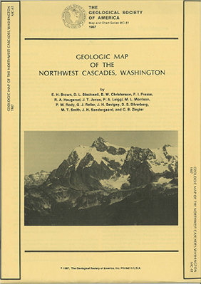 Geologic Map of the Northwest Cascades, Washington