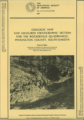 Geologic Map of the Rockerville Quadrangle, South Dakota