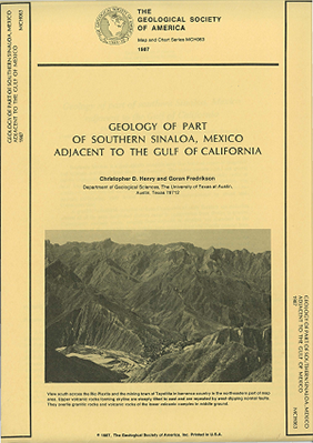 Geology of Southern Sinaloa, Mexico Adjacent