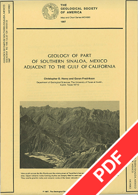 Geology of Southern Sinaloa, Mexico Adjacent