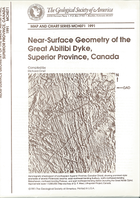 Near-Surface Geometry of the Great Abitibi Dyke, Superior