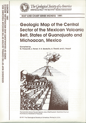 Geologic Map of the Central Sector of the Mexican Volcanic