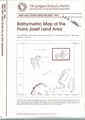 Bathymetric Map of the Franz Josef Land Area