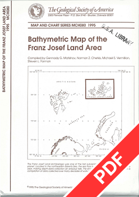 Bathymetric Map of the Franz Josef Land Area