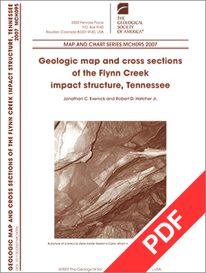 Geologic Map & Cross Sections of the Flynn Creek ...