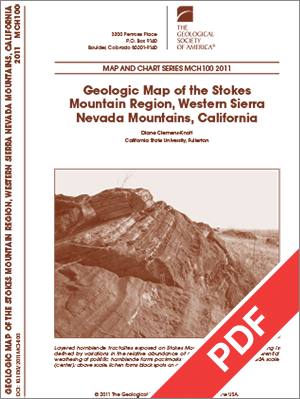 Geology of the Stokes Mountain Region, California