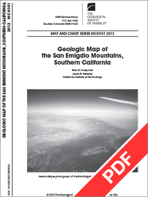 Geologic Map of the San Emigdio Mountains, S. California