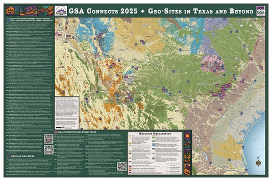 GSA Connects 2025 Map—Geo-Sites in Texas and Beyond