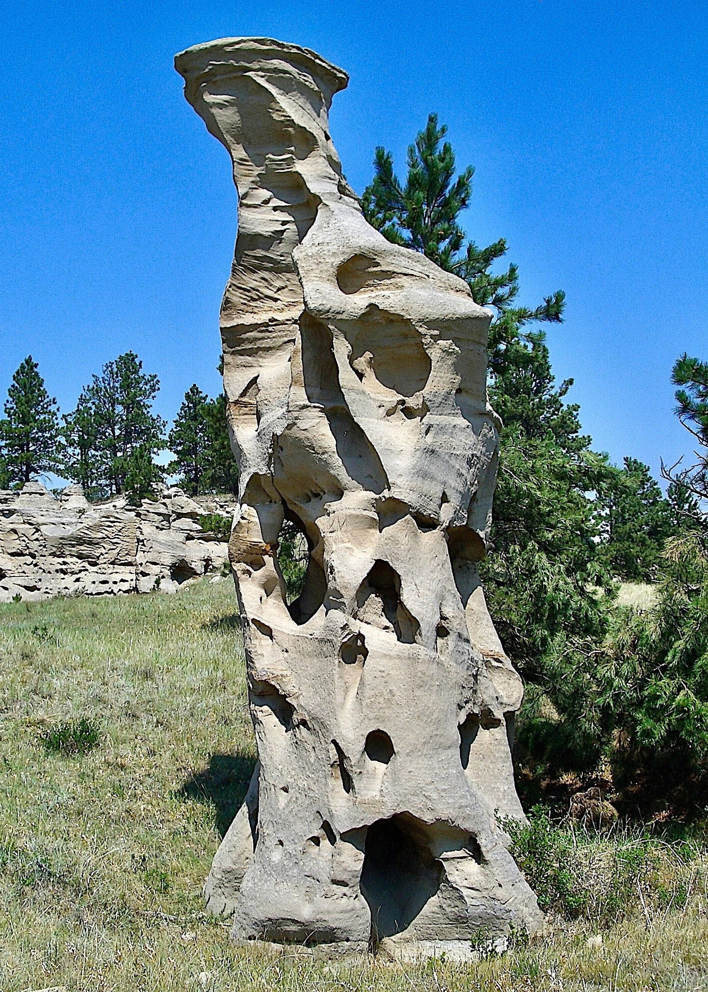 rock formation, montana
