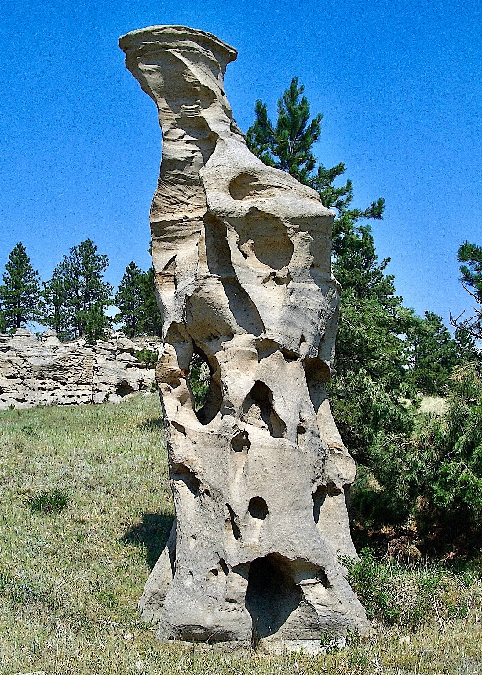rock formation, montana