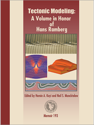 Tectonic Modeling: A Volume in Honor of Hans Ramberg