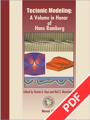 Tectonic Modeling: A Volume in Honor of Hans Ramberg