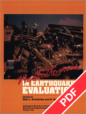 Neotectonics in Earthquake Evaluations