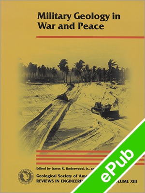 Military Geology in War and Peace