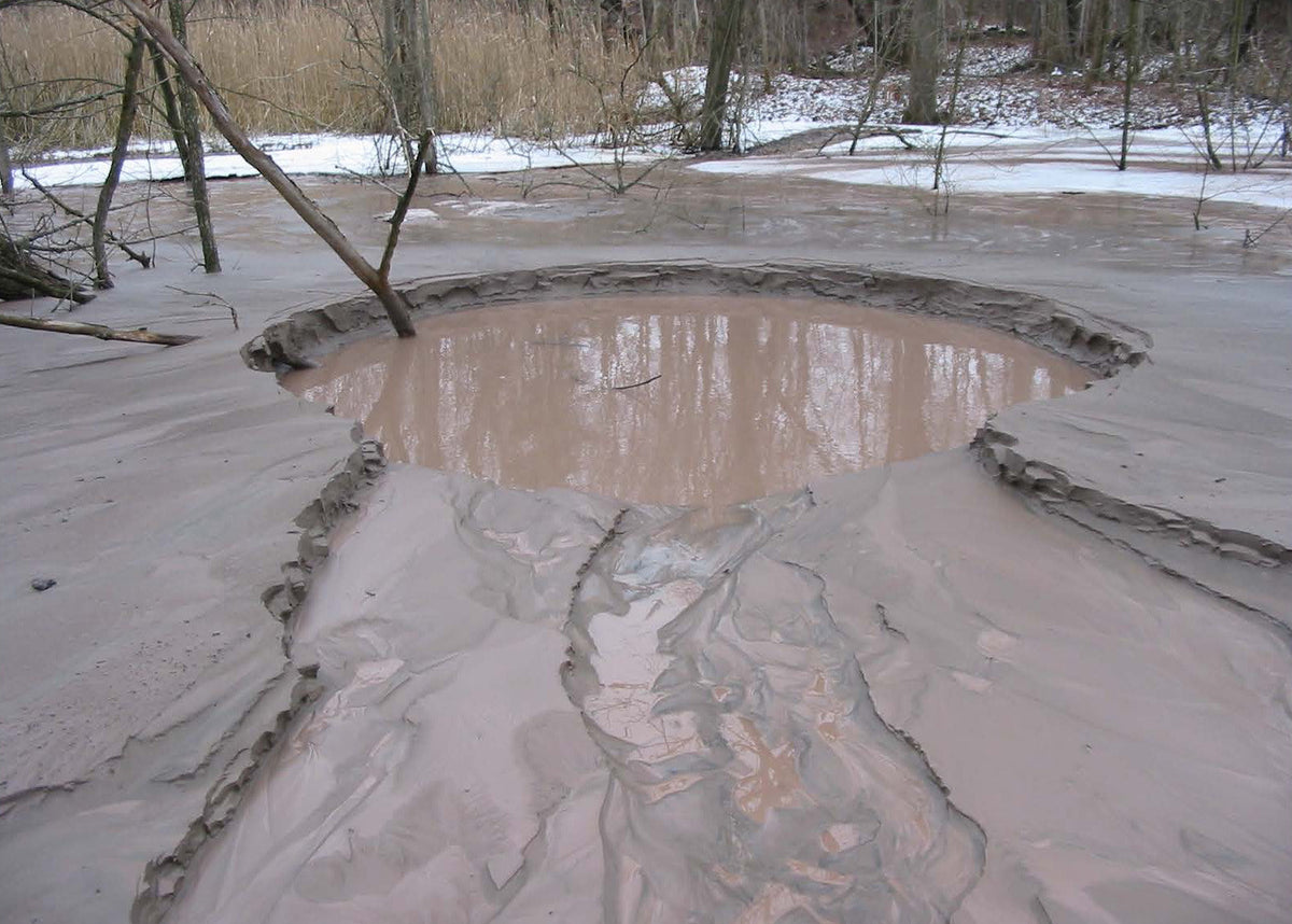 Tully mudboil, New York 