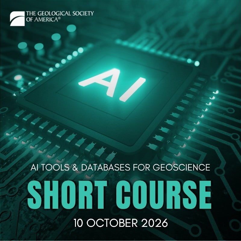 Text advertising a GSA short course. 