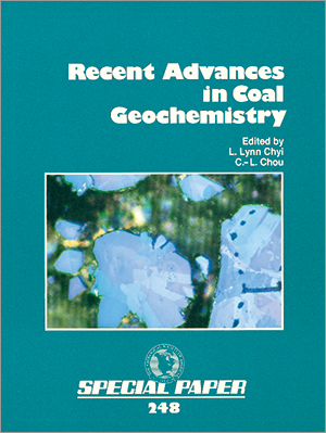 Recent Advances in Coal Geochemistry