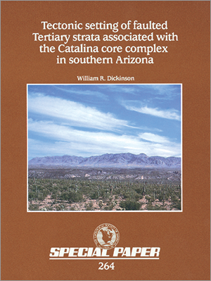 Tectonic Setting Tertiary Strata Catalina Core Complex