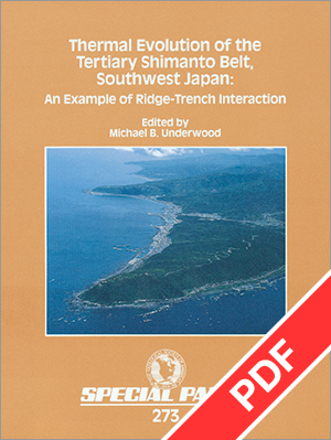 Thermal Evolution of the Tertiary Shimanto Belt