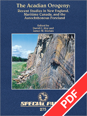 The Acadian Orogeny: Recent Studies in New England