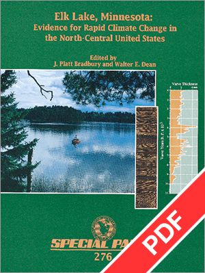 Elk Lake, Minnesota: Evidence for Rapid Climate Change