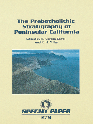 The Prebatholithic Stratigraphy of Peninsular California