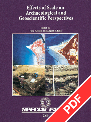 Effects of Scale on Archaeological and Geoscientific