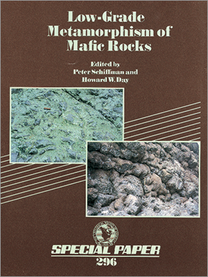 Low-Grade Metamorphism of Mafic Rocks