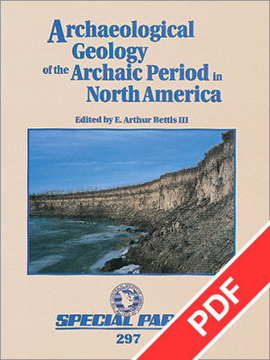 Archaeological Geology of the Archaic Period